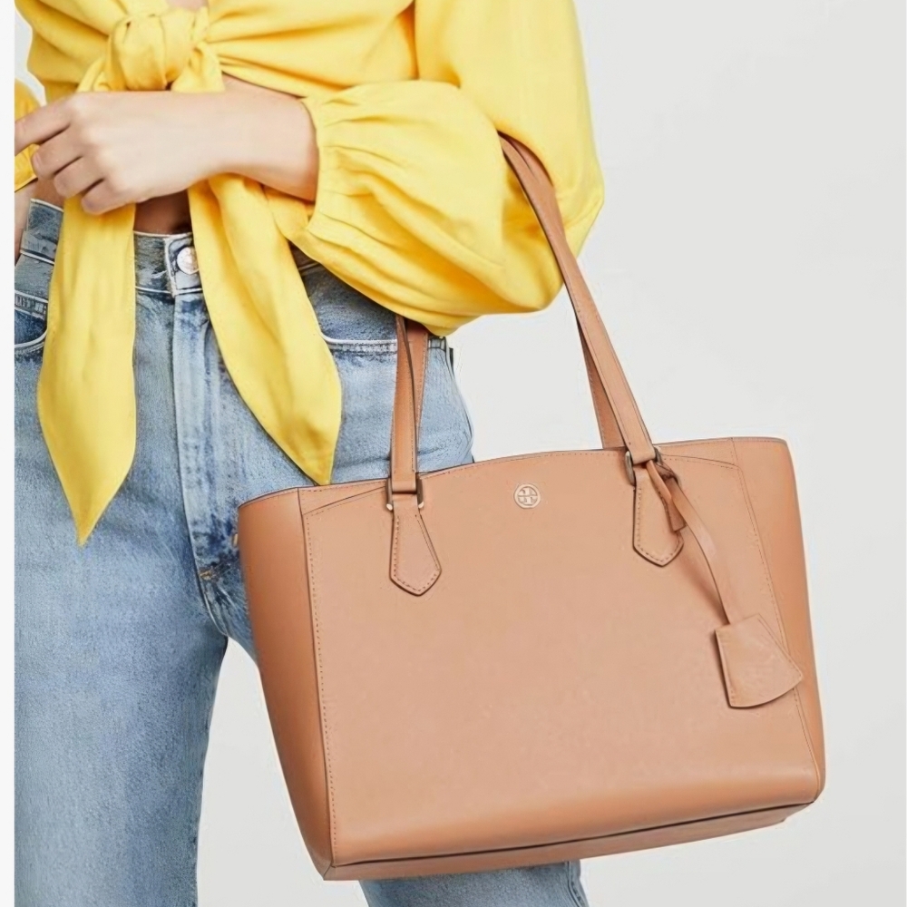 Tory Burch Robinson Saffiano Leather Tote